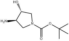 REL- 叔丁基(3R,4R)-3-氨基-4-羟基吡咯烷-1-羧酸酯
