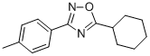 5-环己基-3-对甲苯-1,2,4-噁二唑