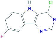 4-氯-8-氟-5H-嘧啶并[5,4-b]吲哚