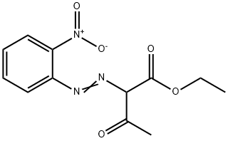 Butanoic acid, 2-[2-(2-nitrophenyl)diazenyl]-3-oxo-, ethyl ester