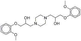 α,α'-Bis[(2-Methoxyphenoxy)Methyl]-1,4-piperazinediethanol