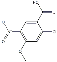 2-氯-4-甲氧基-5-硝基苯甲酸