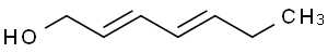 (E,E)-2,4-Heptadien-1-ol (Major)