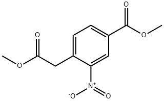 4-(Methoxycarbonyl)-2-nitrobenzeneacetic acid methyl ester