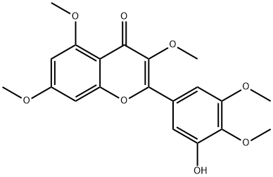 2-(3-hydroxy-4,5-dimethoxyphenyl)-3,5,7-trimethoxy-4H-chromen-4-one