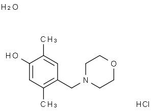 2,5-二甲基-4-(吗啉甲基)苯酚盐酸盐一水化物