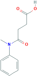 Butanoic acid, 4-(methylphenylamino)-4-oxo-