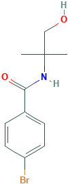 Bromo-N-(2-hydroxy-1,1-dimethylethyl)benzamide