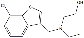 2-{[(7-chloro-1-benzothiophen-3-yl)methyl](ethyl)amino}ethan-1-ol