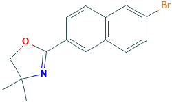 2-(6-Bromo-2-naphthalenyl)-4,5-dihydro-4,4-dimethyloxazole