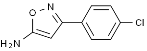3-(4-氯苯基)异噁唑-5-胺