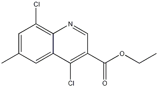 4,8-Dichloro-6-methylquinoline-3-carboxylic acid ethyl ester