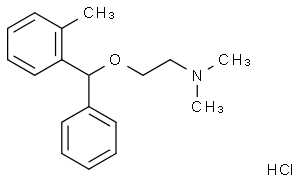 Ethylamine, N,N-dimethyl-2-(alpha-(o-tolyl)benzyloxy)-, hydrochloride