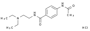 化合物ACECAINIDE HYDROCHLORIDE