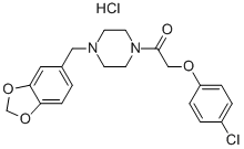 1-(2-[4-Chlorophenoxy]acetyl)-4-(3,4-methylenedioxybenzyl)piperazine