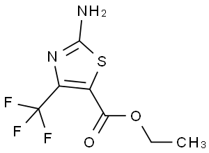 2-胺基-4-三氟甲基-噻唑-5-甲酸乙酯