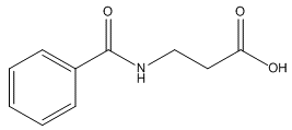 3-[(oxo-phenylmethyl)amino]propanoic acid