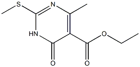 5-Pyrimidinecarboxylic acid, 1,6-dihydro-4-methyl-2-(methylthio)-6-oxo-, ethyl ester