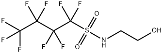 1,1,2,2,3,3,4,4,4-nonafluoro-N-2-hydroxyethyl-butane-1-sulfonamide2-(Trifluoromethyl)acrylic acid