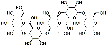 O-alpha-D-Glucopyranosyl-(1-4)-O-alpha-D-glucopyranosyl-(1-4)-O-alpha-D-glucopyranosyl-(1-4)-O-alpha-D-glucopyranosyl-(1-4)-D-glucose