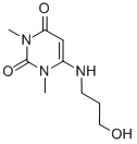 4-(3-hydroxypropylamino)-1,3-dimethyl-4H-pyrimidin-2-one
