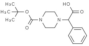 2-(4-Boc-Piperazinyl)-2-Phenylacetic Acid