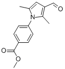 4-(3-甲酰基-2,5-二甲基-1H-吡咯-1-基)苯甲酸甲酯