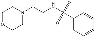 N-(2-morpholin-4-ylethyl)benzenesulfonamide