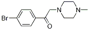 2-(4-溴苯基)-1-(4-甲基哌嗪-1-基)乙酮