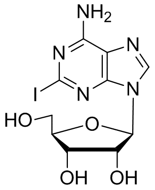 6-Amino-2-iodo-9-(beta-D-ribofuranosyl)purine