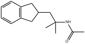 N-(1-(2,3-dihydro-1H-inden-2-yl)-2-methylpropan-2-yl)acetamide