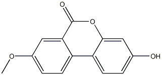 3-羟基-8-甲氧基-苯并[C]苯并吡喃-6-酮