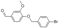 4-[(4-BROMOBENZYL)OXY]-3-METHOXYBENZALDEHYDE