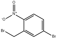 Benzene, 4-bromo-2-(bromomethyl)-1-nitro-