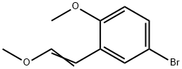 Benzene, 4-bromo-1-methoxy-2-(2-methoxyethenyl)-