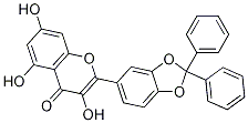 2-(2,2-diphenylbenzo[d][1,3]dioxol-5-yl)-3,5,7-trihydroxy-4H-chroMen-4-one