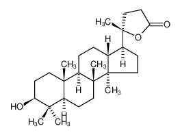 3α,20-Dihydroxy-4,4,14-trimethyl-18-nor-5α-cholan-24-oic acid γ-lactone