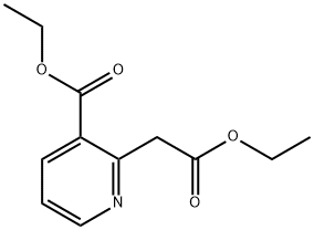 2-Pyridineacetic acid, 3-(ethoxycarbonyl)-, ethyl ester