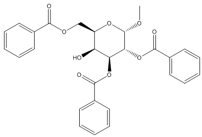 alpha.-D-Galactopyranoside, methyl, 2,3,6-tribenzoate