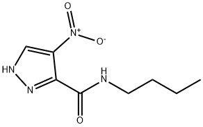 {N}-butyl-4-nitro-1{H}-pyrazole-5-carboxamide