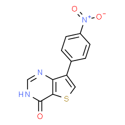 Thieno[3,2-d]pyrimidin-4(3H)-one, 7-(4-nitrophenyl)-