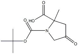 1-BOC-4-氧代-2-甲酸甲酯吡咯烷