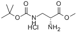 D-Alanine, 3-[[(1,1-dimethylethoxy)carbonyl]amino]-, methyl ester (9CI)