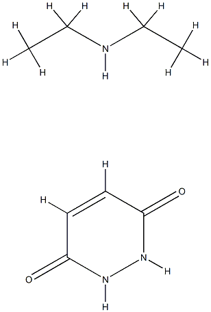 1,2-dihydropyridazine-3,6-dione, compound with diethylamine (1:1)