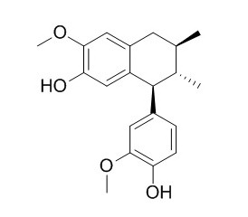 (6R,7S,8S)-5,6,7,8-Tetrahydro-8-(4-hydroxy-3-methoxyphenyl)-3-methoxy-6,7-dimethyl-2-naphthalenol