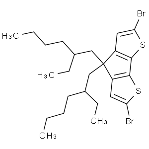 2,6-dibromo-4,4-di-(2-ethylhexyl)-4H-cyclopenta[2,1-b
