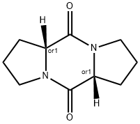 5H,10H-Dipyrrolo[1,2-a:1',2'-d]pyrazine-5,10-dione, octahydro-, (5aR,10aR)-rel-