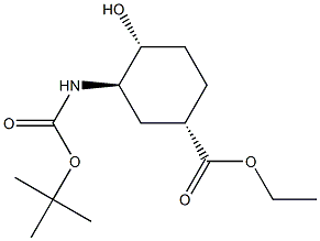 Cyclohexanecarboxylicacid,3-[[(1,1-dimethylethoxy)carbonyl]amino]-4-hydroxy-,ethylester,(1S,3R,4R)-