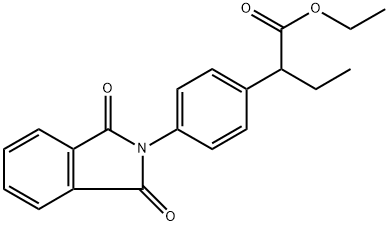 Benzeneacetic acid, 4-(1,3-dihydro-1,3-dioxo-2H-isoindol-2-yl)-α-ethyl-, ethyl ester