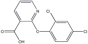 3-Pyridinecarboxylic acid, 2-(2,4-dichlorophenoxy)-